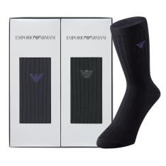 〈エンポリオ・アルマー二〉紳士靴下2足セット