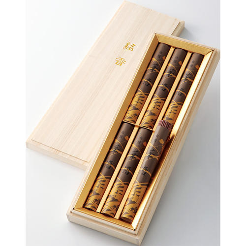 白檀華洛細束6把桐箱入