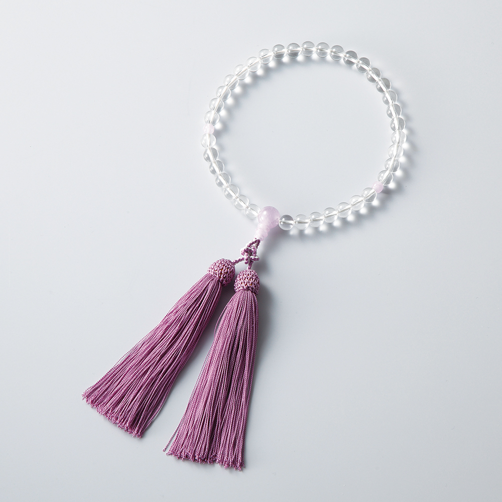 〈弥勒房〉天然水晶　ラベンダーアメジスト