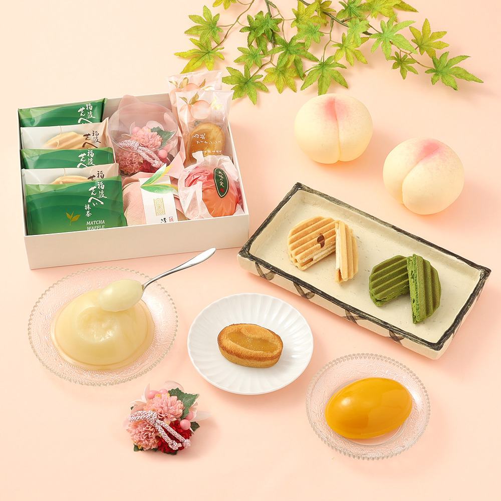 【母の日】詰合わせ（お花付き）　HHYN-46