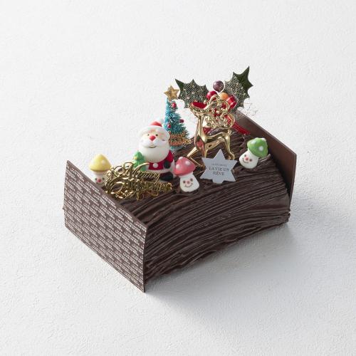 【店頭受取／新宿店】ブッシュドノエル ショコラ【12月24日(水) ・25日(木) 】