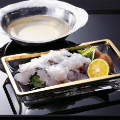 〈京都吉兆〉鱧しゃぶしゃぶ
