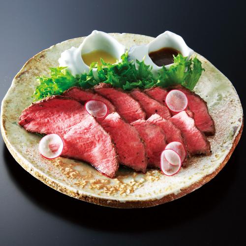 〈京都吉兆〉黒毛和牛ローストビーフ