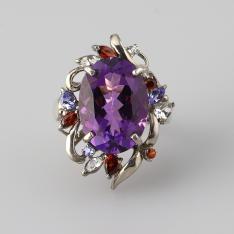 10ctアメシストリング