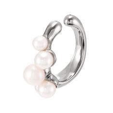 淡水パール シルバーイヤーカフ（片耳）