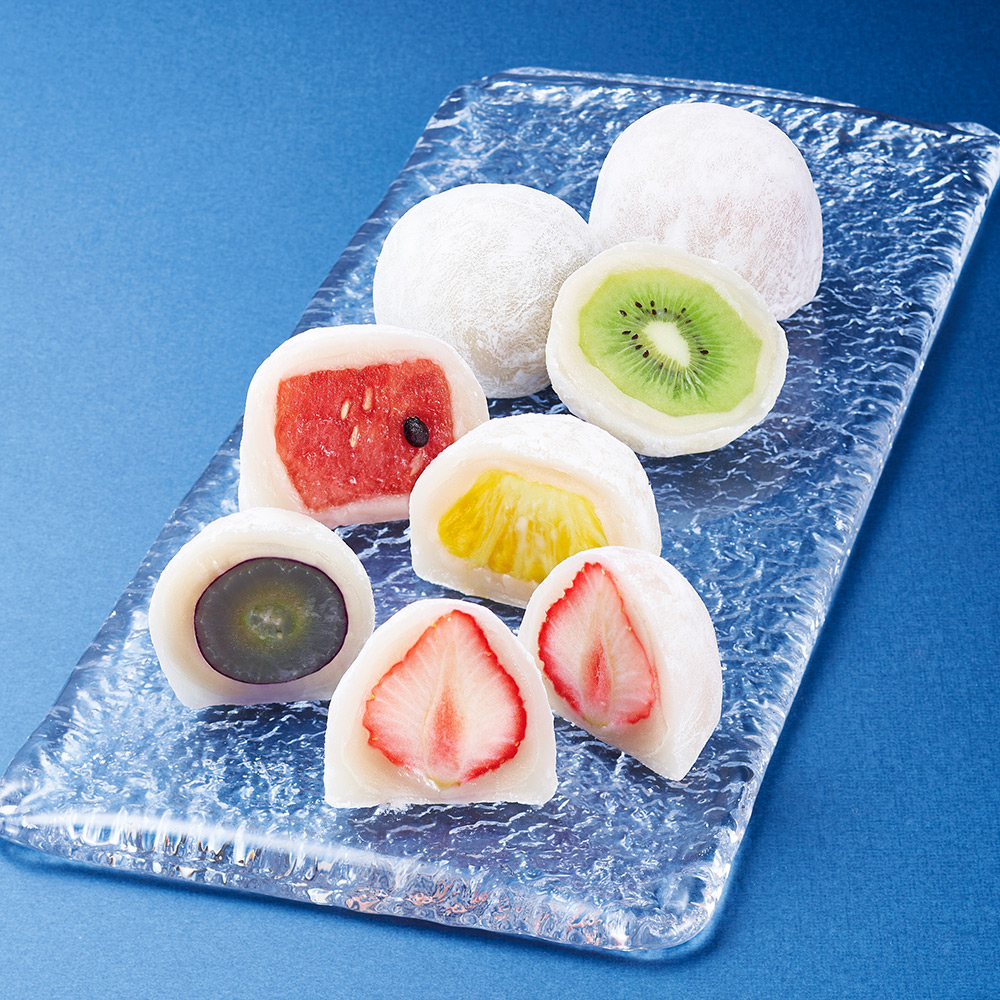 〈一心堂〉完熟フルーツ大福 摘みたて菓実9個詰合せ