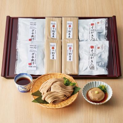 大阪・源氏蕎麦〉常陸秋そばの十割蕎麦・そばがきセット | 商品詳細