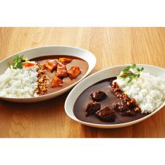 ビーフカレーとチキンカレーセット