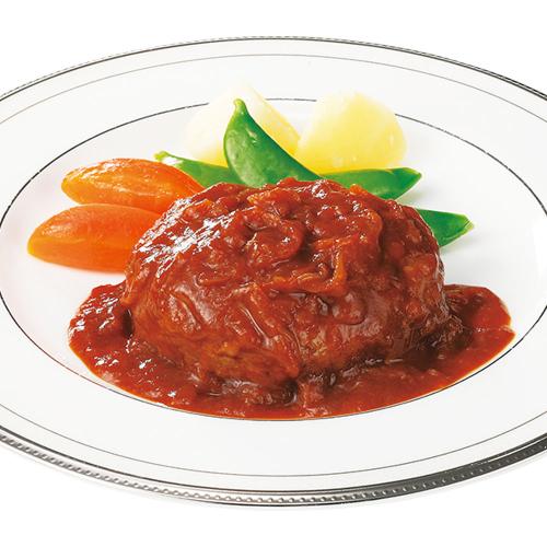 グリルハンバーグオニオンソース