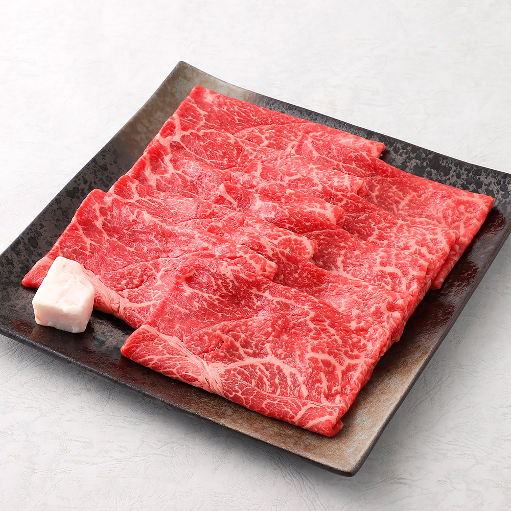 三重県産黒毛和牛A5等級「松阪牛」赤身すき焼き用 690g