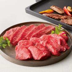 〈京都 京中〉京中式熟成牛肉 赤身・霜降り焼肉