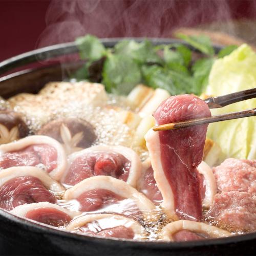 料亭仕込み だしで味わう 近江鴨鍋セット（石臼挽き蕎麦付き）