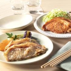 鹿児島県産恵味の黒豚ロース味噌漬け・生姜焼き