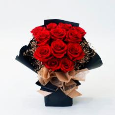 【母の日】プリザーブドフラワー花束アレンジ