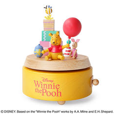 オルゴール　Winnie The Pooh プレゼント（曲目：Winnie the pooh）