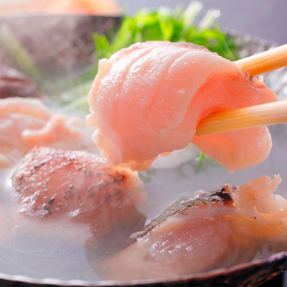 長崎産天然クエ鍋（クエスープ付き）