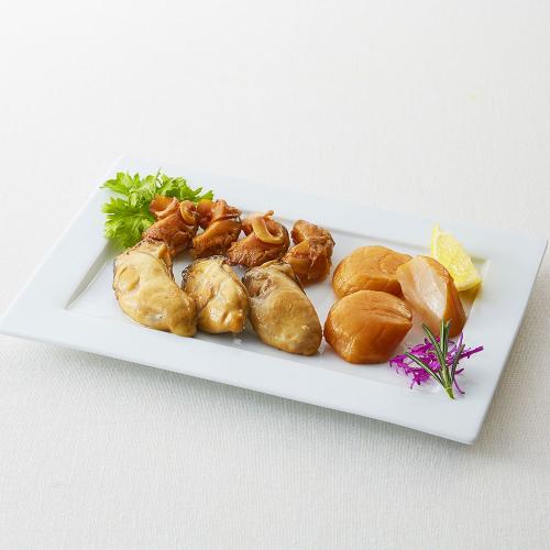 燻製うまい貝スモークオイル漬けセット