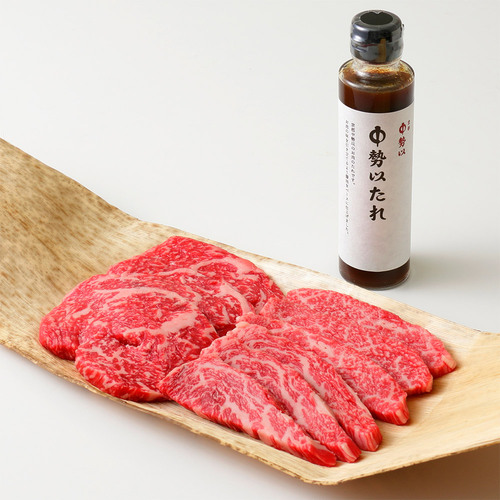 京中式熟成牛肉 焼肉用(ロース)400g タレ付き