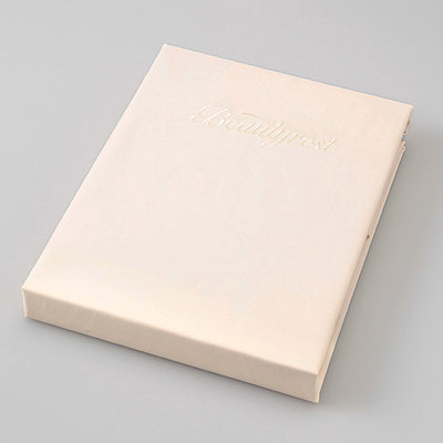 ［ベーシック　シリーズ］ボックスシーツ（マチ厚さ35cm）アイボリー