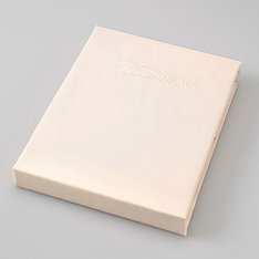 ［ベーシック　シリーズ］ボックスシーツ（マチ厚さ35cm）アイボリー