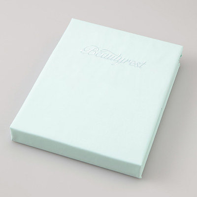 ［ベーシック　シリーズ］ボックスシーツ（マチ厚さ35cm）ブルー