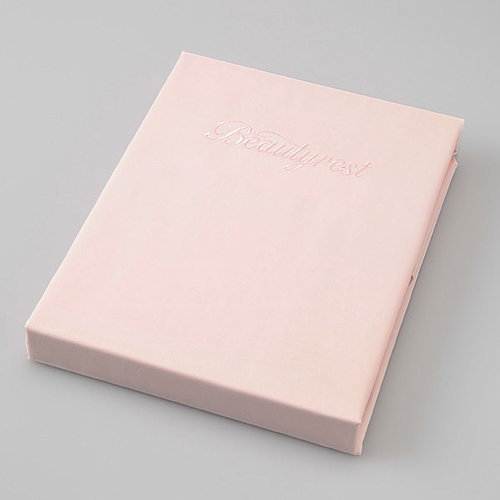 ［ベーシック　シリーズ］ボックスシーツ（マチ厚さ35cm）ピンク