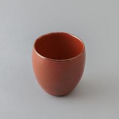 ダブルウォールカップ　鉄赤