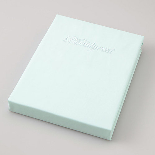 ［ベーシック　シリーズ］ボックスシーツ（マチ厚さ45cm）ブルー