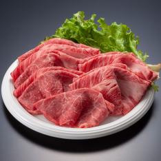 【父の日】国産黒毛和牛 すき焼き肉食べ比べセット計600g＜父の日掛紙＞