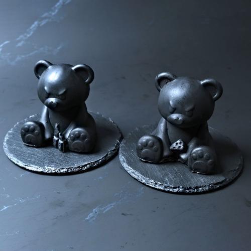 BLVCK TEDDYムースケーキ2個セット（ショコラ＆チーズ）