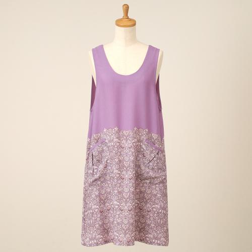 ＜V＆A＞サンフラワー　背付きエプロン