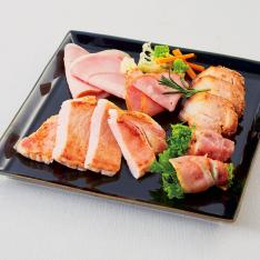 〈鹿児島 マイスター山野井〉炭焼きみそ漬け焼豚とスライスセット