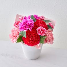 【母の日】生花 アレンジメント「ロゼボヌール」