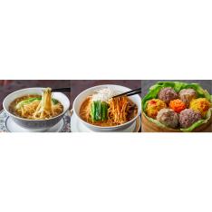 フカヒレつゆそば＆担々麺+3種焼売セット