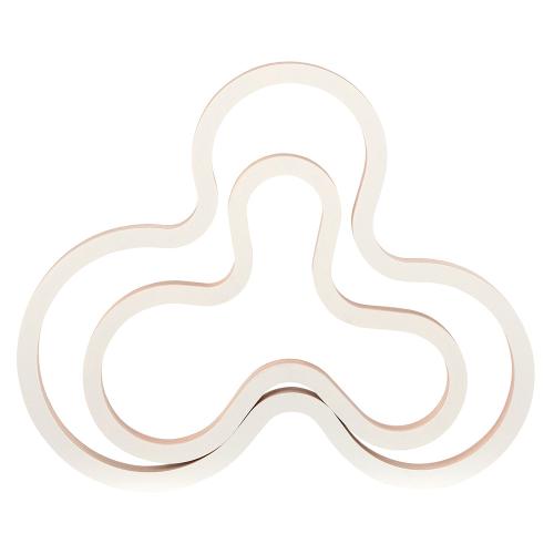 白樺のポットスタンドホワイト M／L