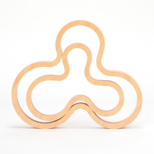 白樺のポットスタンドナチュラル M／L