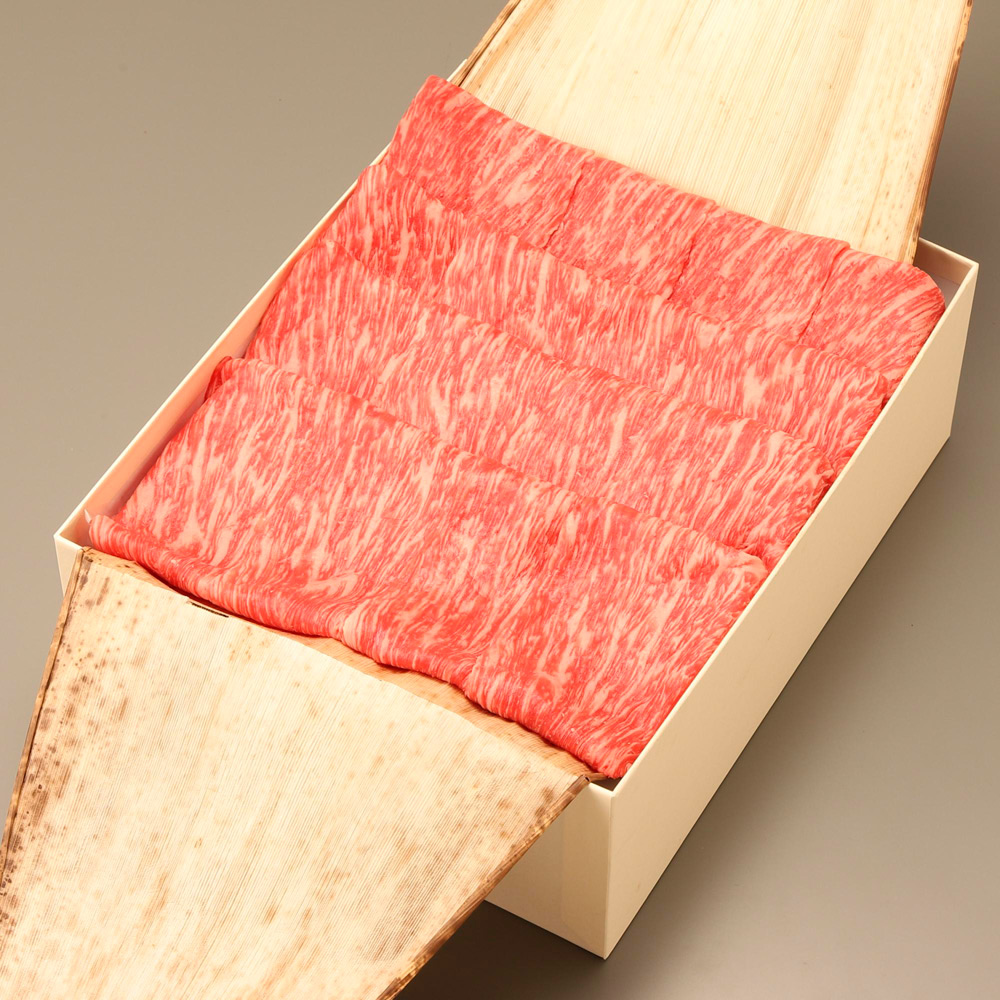 【母の日】国内産黒毛和牛しゃぶしゃぶ用（母の日専用掛け紙付）