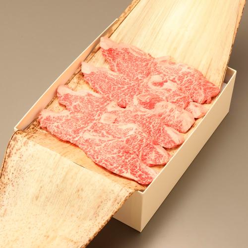 【母の日】国内産黒毛和牛ヒレ焼肉用（母の日専用掛け紙付）
