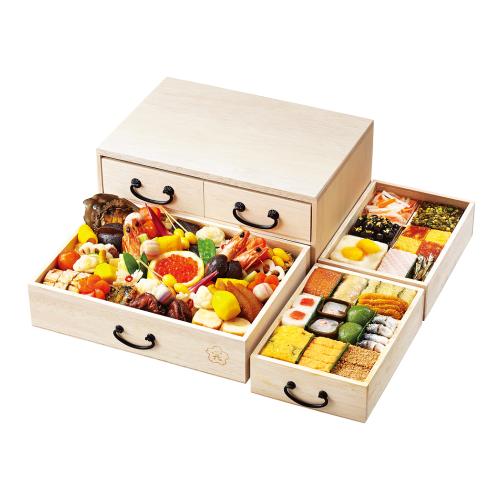 引出し型 和 二段重（E115）＜関東地域お届け＞341150