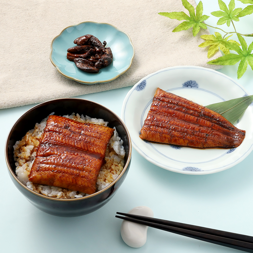 【父の日】愛知三河一色産うなぎ蒲焼と肝焼き