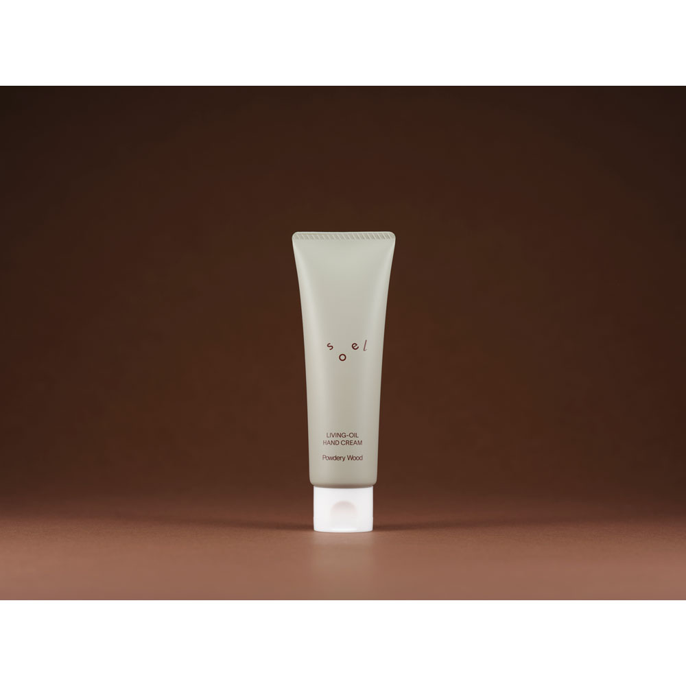 LIVING-OIL ハンドクリーム Powdery Wood 50g