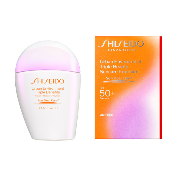 新品り　SHISEIDO  アーバントリプルビューティサンケアエマルジョン