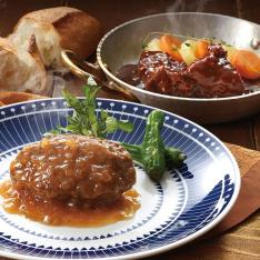 【父の日】ビーフシチュー&和風ハンバーグセット