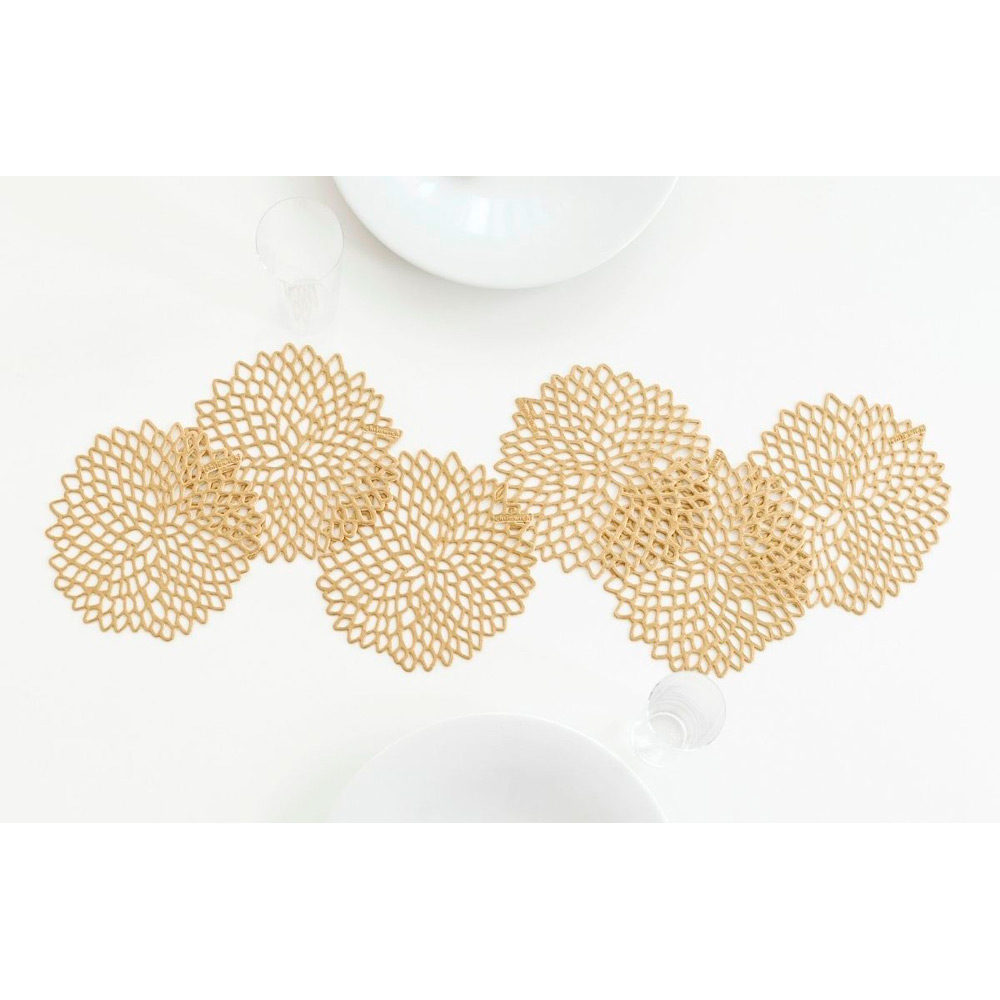コースター Dahlia Brass（6枚セット）