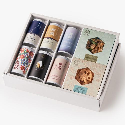 京都6蔵日本酒飲み比べとおつまみギフト