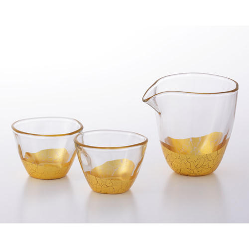 貫入酒器セット