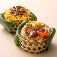 【父の日】鰻の飯蒸しと和牛の飯蒸し詰合せ（UWI-50A）