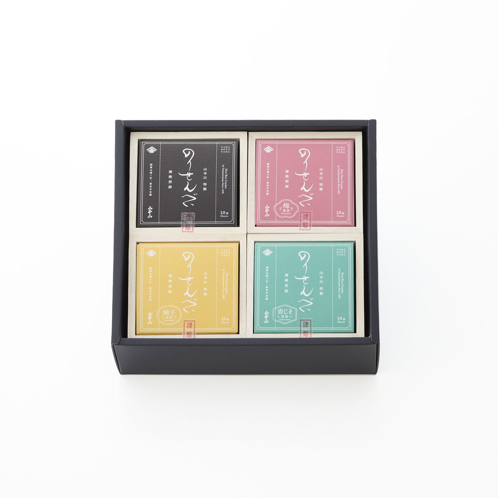 のりせんべい4種詰合せ