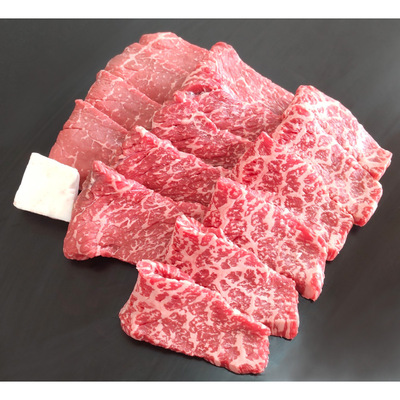 高島屋契約牛牧場　東北産黒毛和牛モモ焼肉用400g