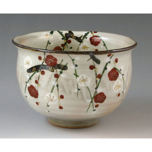 京焼・清水焼 炭渓窯 染赤銀彩鎖文 組湯呑 | 商品詳細 | 高島屋